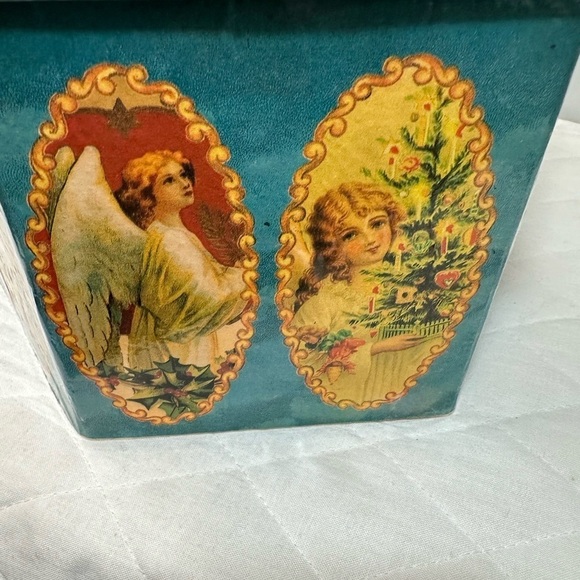 Twelve Glorious Angels Christmas Ornaments Set Vintage By C&F Enterprise 1990 - Picture 8 of 11